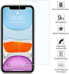 Forterra iPhone 11 Pro Max Screenprotector Gehard Glas - Volledige dekking