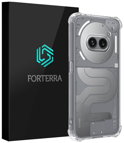 Forterra Nothing Phone 2a Plus Hoesje Shockproof Backcover Siliconen - Transparant