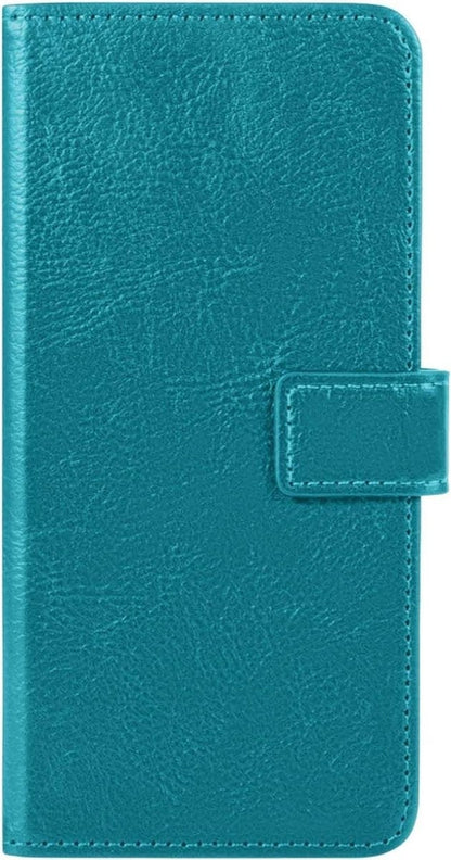 Forterra Samsung A32 5G Hoesje Bookcase Cover met Kaarthouder - Turquoise