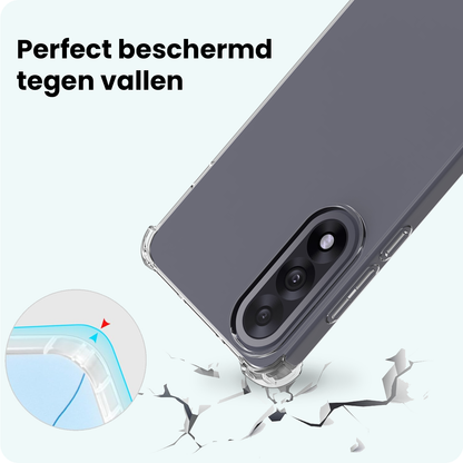 Forterra OnePlus Nord 5 Hoesje Shockproof Backcover Siliconen - Transparant