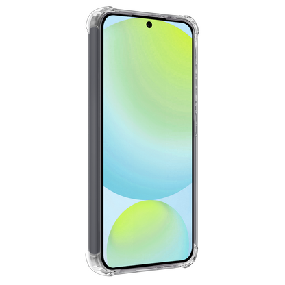 Forterra Samsung S24 FE Hoesje Shockproof Backcover Siliconen - Transparant