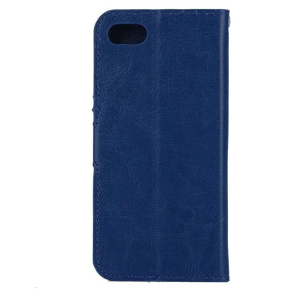 Forterra iPhone 8 Hoesje Bookcase Cover met Kaarthouder - Donkerblauw