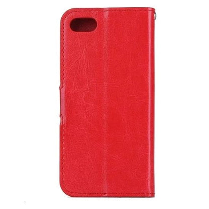 Forterra iPhone SE 2020 Hoesje Bookcase Cover met Kaarthouder - Rood