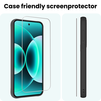 Forterra Xiaomi 17 Pro Screenprotector Gehard Glas - Anti-kras