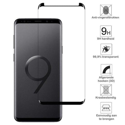 Forterra Samsung S9 Screenprotector Gehard Glas - Full Screen
