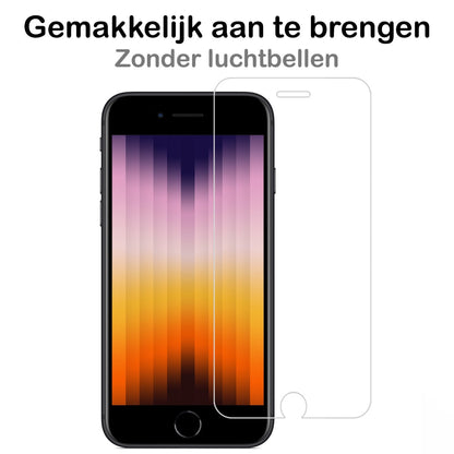 Forterra iPhone SE 2022 Screenprotector Gehard Glas - Anti-kras