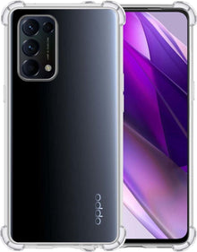 Forterra OPPO Find X3 Lite Hoesje Shockproof Backcover Siliconen - Transparant