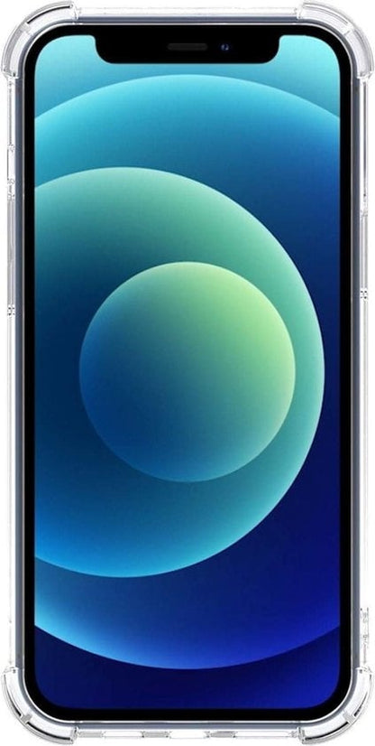 Forterra iPhone 12 Pro Max Hoesje Kaarthouder Backcover Shockproof - Transparant