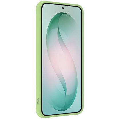 Forterra Samsung S26 Plus Hoesje Siliconen Backcover Lichtgewicht - Groen