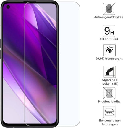 Forterra OPPO Find X3 Lite Screenprotector Gehard Glas - Anti-kras