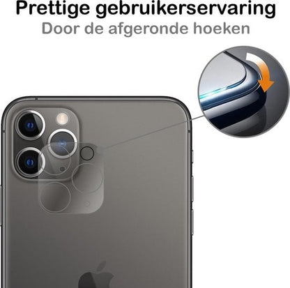Forterra iPhone 11 Pro Camera Screenprotector Gehard Glas