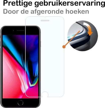 Forterra iPhone 8 Plus Screenprotector Gehard Glas - Anti-kras