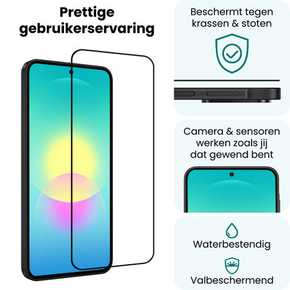 Forterra Samsung A27 Screenprotector Gehard Glas - Full Screen