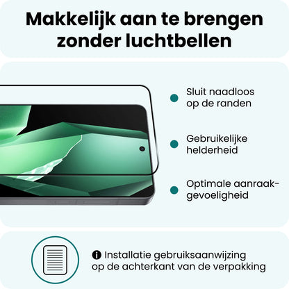 Forterra OnePlus 13R Screenprotector Gehard Glas - Full Screen