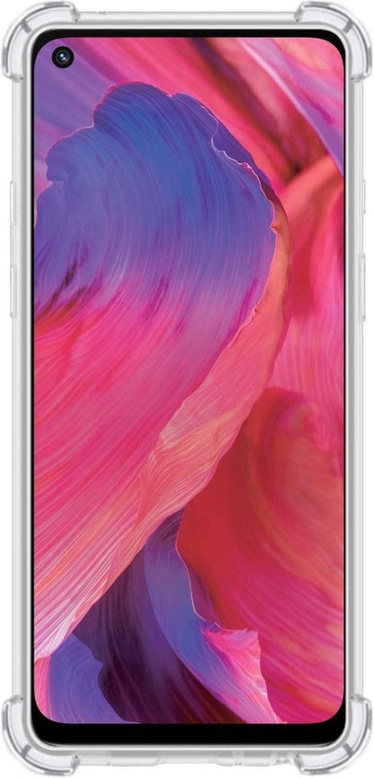 Forterra OPPO A54 Hoesje Shockproof Backcover Siliconen - Transparant