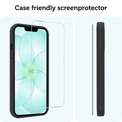 Forterra iPhone 17e Screenprotector Gehard Glas met Installatieframe