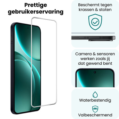 Forterra OPPO Find X9 Pro Screenprotector Gehard Glas - Anti-kras
