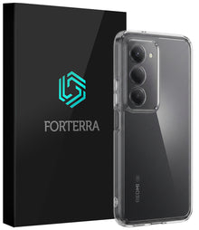 Forterra Xiaomi 15 Hoesje Siliconen Backcover Lichtgewicht - Transparant