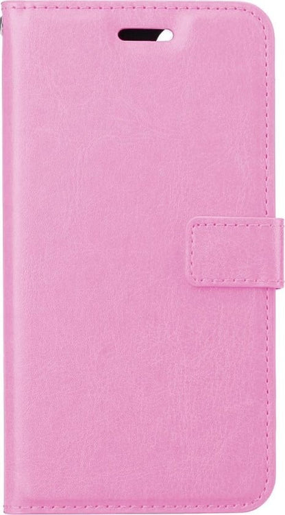 Forterra iPhone 11 Pro Hoesje Bookcase Cover met Kaarthouder - Lichtroze