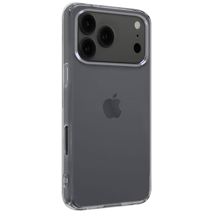 Forterra iPhone 17 Pro Max Hoesje Siliconen Backcover Lichtgewicht - Transparant