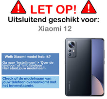 Forterra Xiaomi 12 Hoesje Shockproof Backcover Siliconen - Transparant