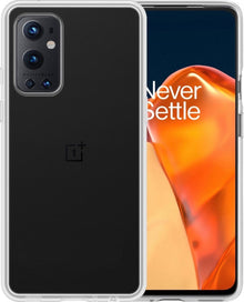 Forterra OnePlus 9 Pro Hoesje Siliconen Backcover Lichtgewicht - Transparant