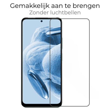 Forterra Xiaomi Redmi Note 12 5G Screenprotector Gehard Glas - Anti-kras