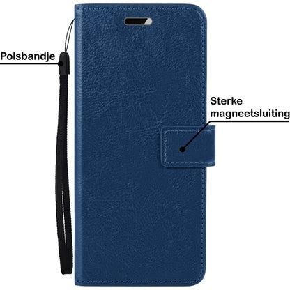 Forterra OnePlus Nord CE 3 Lite Hoesje Bookcase Cover met Kaarthouder - Donkerblauw