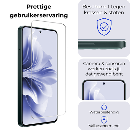 Forterra OPPO Reno 11F Screenprotector Gehard Glas - Anti-kras