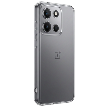 Forterra OnePlus Nord 6 Hoesje Siliconen Backcover Lichtgewicht - Transparant