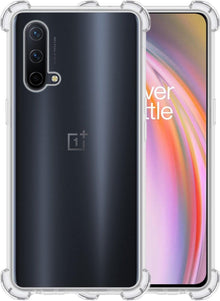 Forterra OnePlus Nord CE Hoesje Shockproof Backcover Siliconen - Transparant