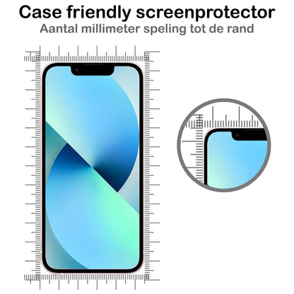 Forterra iPhone 14 Screenprotector Gehard Glas - Privacy