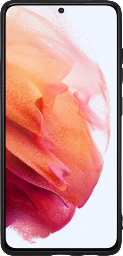 Forterra Samsung S21 Plus Hoesje Siliconen Backcover Lichtgewicht - Zwart