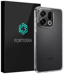Forterra OPPO Find X9 Hoesje Siliconen Backcover Lichtgewicht - Transparant