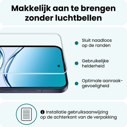 Forterra OPPO A5 Pro Screenprotector Gehard Glas - Anti-kras