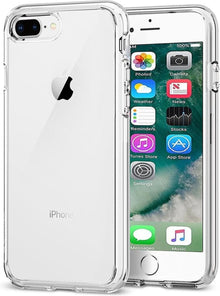 Forterra iPhone 7 Plus Hoesje Siliconen Backcover Lichtgewicht - Transparant