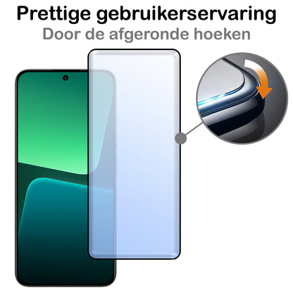 Forterra Xiaomi 13 Pro Screenprotector Gehard Glas - Full Screen