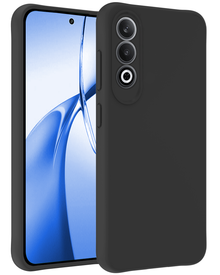 Forterra OnePlus Nord CE 4 Hoesje Siliconen Backcover Lichtgewicht - Zwart