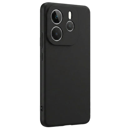 Forterra Xiaomi Redmi Note 14 5G Hoesje Siliconen Backcover Lichtgewicht - Zwart