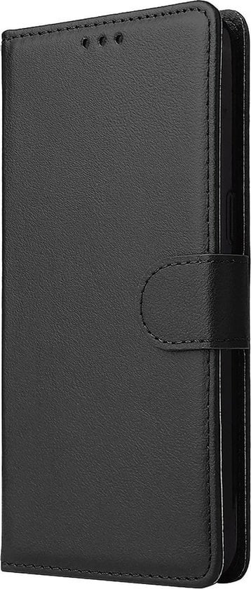 Forterra Samsung A41 Hoesje Bookcase Cover met Kaarthouder - Zwart