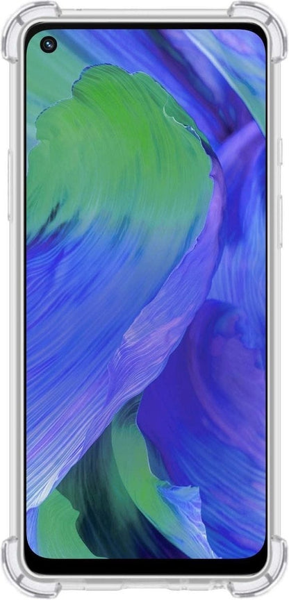 Forterra OPPO A54 5G Hoesje Shockproof Backcover Siliconen - Transparant