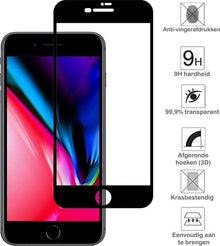 Forterra iPhone 7/8 Plus Screenprotector Gehard Glas - Full Screen