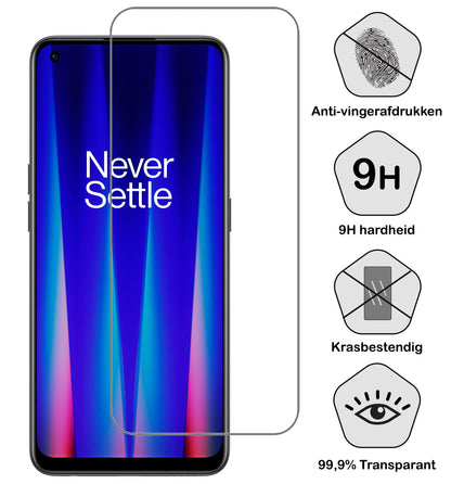 Forterra OnePlus Nord CE 2 Lite Screenprotector Gehard Glas - Anti-kras