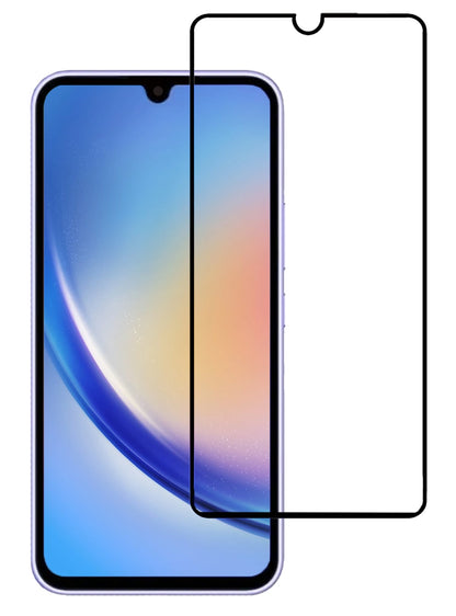 Forterra Samsung A34 Screenprotector Gehard Glas - Full Screen