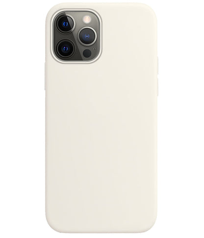 Forterra iPhone 13 Pro Hoesje Siliconen Backcover Lichtgewicht - Wit