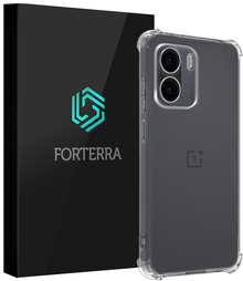 Forterra OnePlus 15R Hoesje Shockproof Backcover Siliconen - Transparant