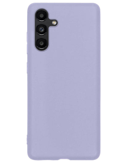 Forterra Samsung A04s Hoesje Siliconen Backcover Lichtgewicht - Lila