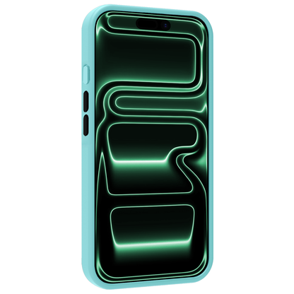 Forterra iPhone 17 Pro Hoesje Geschikt voor Magsafe Backcover Shockproof - Lichtblauw