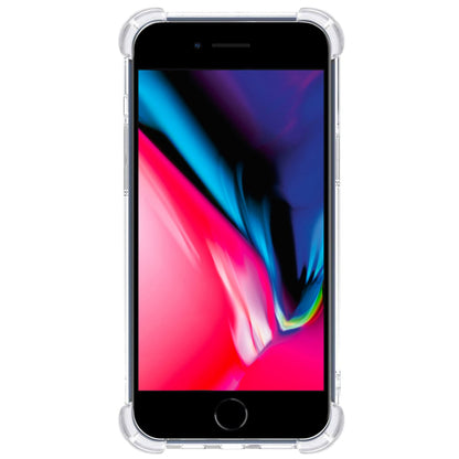 Forterra iPhone SE 2022 Hoesje Shockproof Backcover Siliconen - Goud