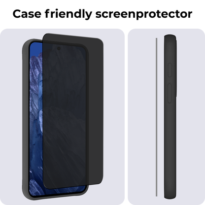 Forterra Google Pixel 8a Screenprotector Gehard Glas - Privacy